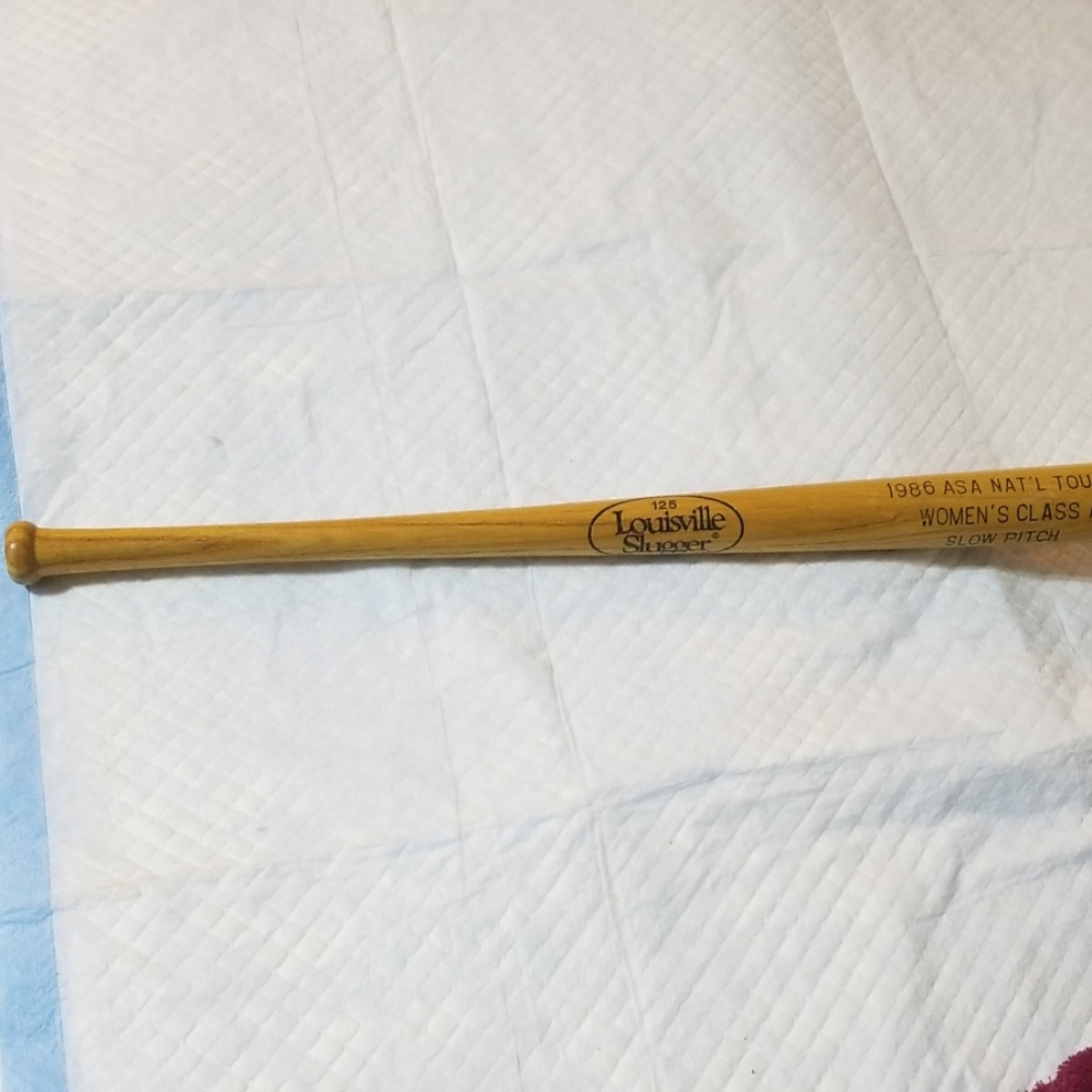 Miniature Louisville Slugger bat